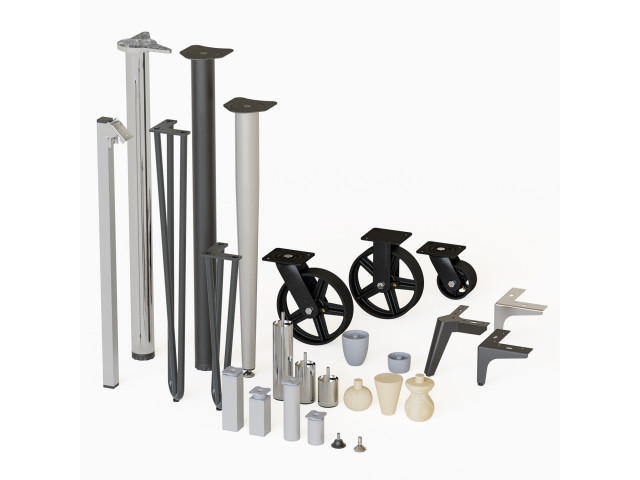 Πόδια, Ρόδες, Ρεγουλατόροι